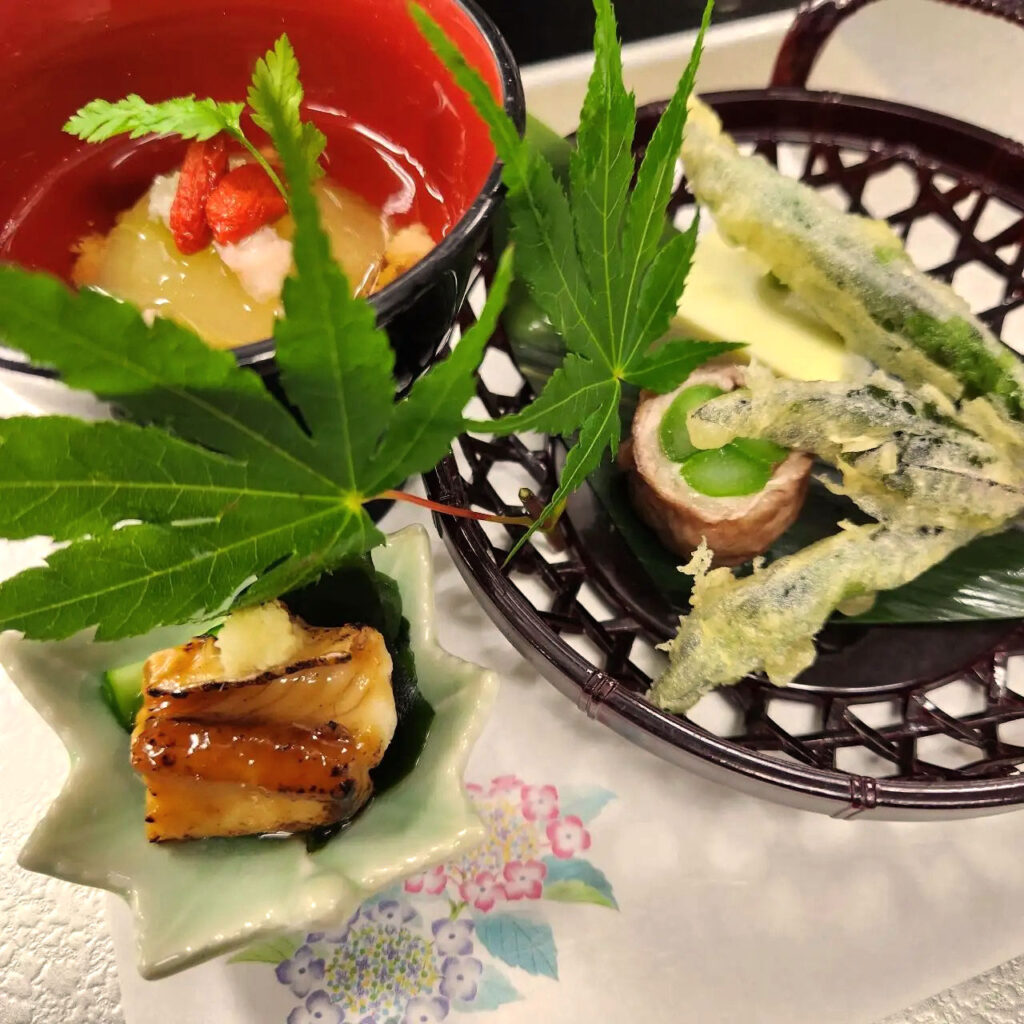 北信越旬菜五種盛り